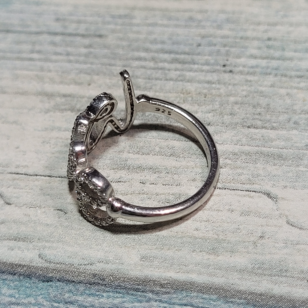 925 Love Ring. - Picture 6 of 7
